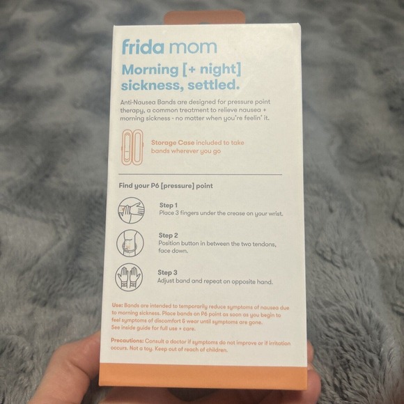 Frida Mom Anti-Nausea Bands - Pink - Picture 2 of 4